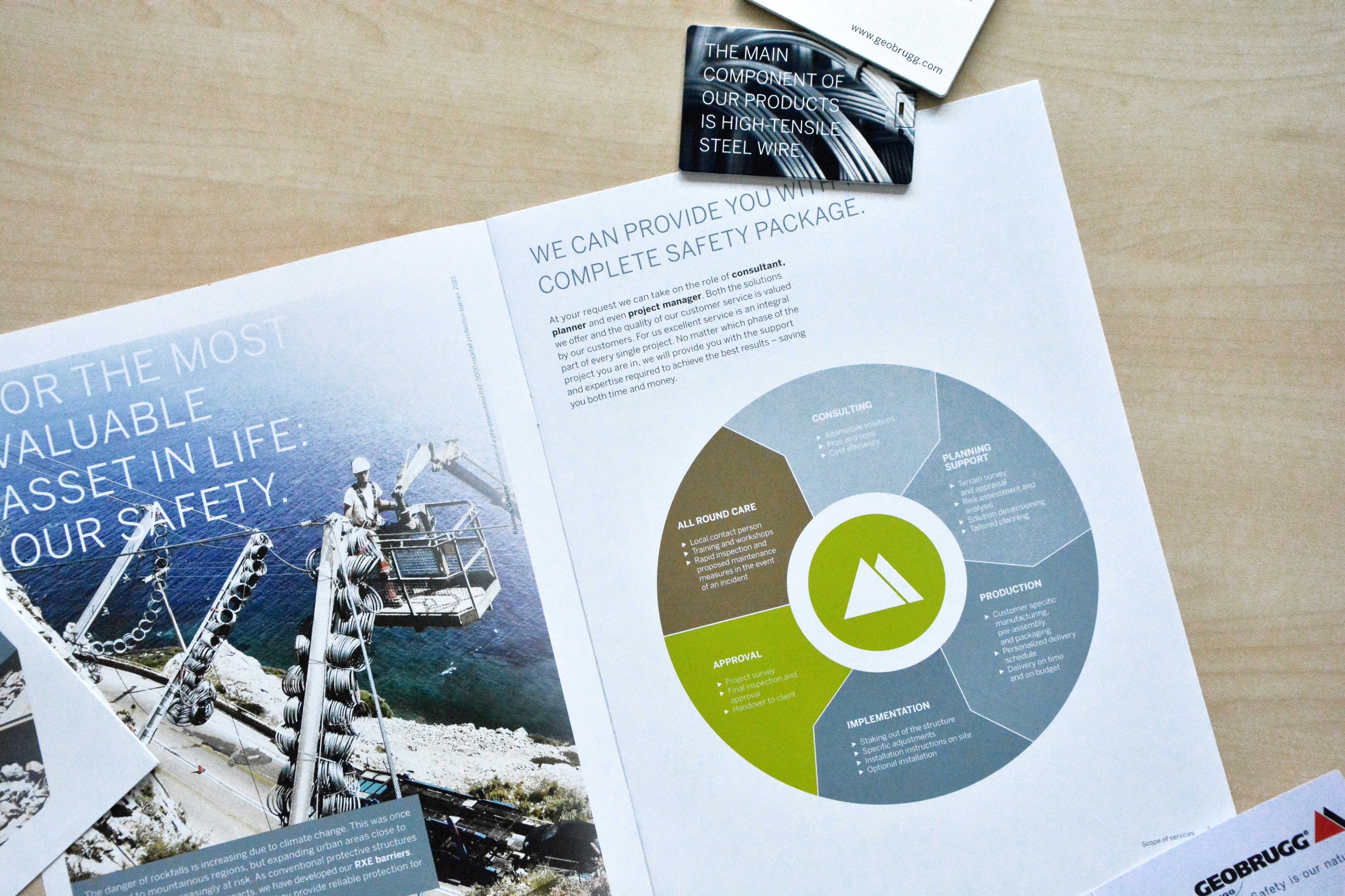 Geobrugg – Corporate Design - Bild 1